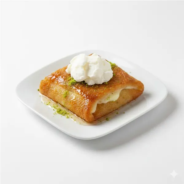 Kaymaklı Bohça Künefe